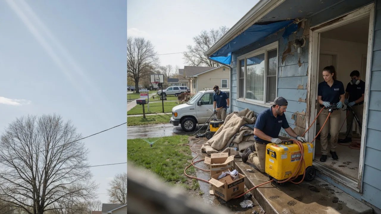 Basement Flood Cleanup in Hamler, OH near me